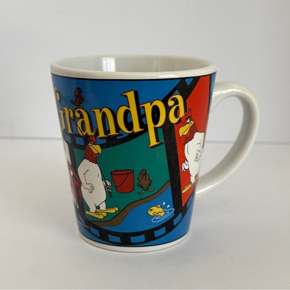 Vintage Looney Tunes Grandpa Foghorn Leghorn Rooster Mug Cup 11oz.